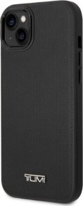 Tumi TUHMP14SRBAK iPhone 14 / 15 / 13 6.1" black/black hardcase Leather Balistic Pattern MagSafe 2