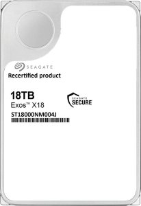 Dysk Seagate Dysk serwerowy Seagate 18TB Exos X18 3.5'' SAS-3 (12Gb/s) (ST18000NM004J) 1