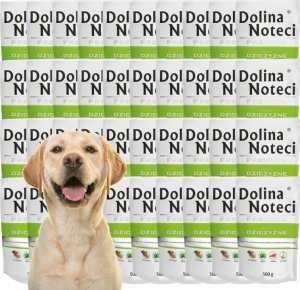 Dolina Noteci Mokra karma dla psa Dolina Noteci Premium dziczyzna 40x500g 1