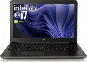 Laptop HP Zbook 15 G4 i7-7820HQ 16GB 512GB SSD Quadro M2200 15,6" FullHD IPS Win11 Pro WWAN 1