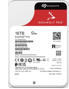 Dysk Seagate Dysk HDD Seagate IronWolf Pro 16TB (ST16000NT001) 3