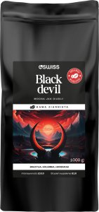 Kawa ziarnista 4Swiss Black Devil świeżo palona 1 kg 1