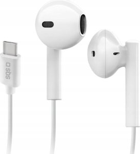 Słuchawki SBS Mobile SBS Studio Mix 65c In-Ear USB-C weiß 1
