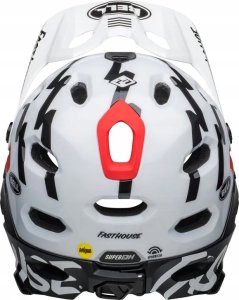 Bell Kask full face BELL SUPER DH MIPS SPHERICAL fasthouse matte gloss black white roz. L (58–62 cm) (NEW) 4