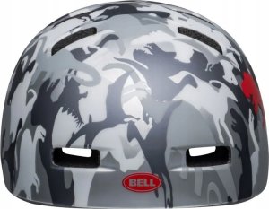 Bell Kask dziecięcy BELL LIL RIPPER matte gray silver camosaurus roz. S (48–55 cm) (NEW) 4