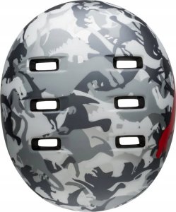 Bell Kask dziecięcy BELL LIL RIPPER matte gray silver camosaurus roz. S (48–55 cm) (NEW) 6