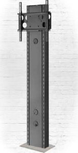 Hagor HAGOR Info-Tower Wall Standsystem zur Boden-Wandmontage fuer 117-213cm screen max VESA 800x600mm max Traglast 80kg 1