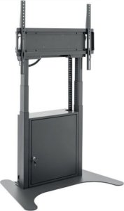 Hagor HAGOR Floorstand Lift Pro Light Black Lift-Standsystem fuer 140-218cm 55-86Zoll VESA max 800x600mm max Traglast 120kg 1
