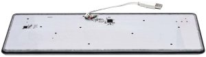 Klawiatura Gett GETT GCQ Cleantype Prime Panel+ Silikonowa klawiatura do zabudowy z podświetleniem, touchpadem i blokiem NUM IP65 USB Kolor: biały Układ: DE 4
