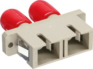 InLine INLINE LWL Kupplung Duplex ST/SC multimode beige Keramik-Huelse zum Einbau 1