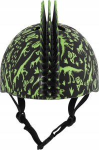 C-PREME Kask dziecięcy juniorski C-PREME T-REX BONEZ MOHAWK black roz. S CHILD FS 5+ (50-54 cm) (NEW) 3
