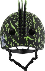 C-PREME Kask dziecięcy juniorski C-PREME T-REX BONEZ MOHAWK black roz. S CHILD FS 5+ (50-54 cm) (NEW) 4
