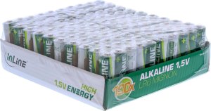 InLine InLine® Alkaline High Energy Battery, Mignon (AA), 100pcs tray 1