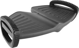 InLine ® foot rest, ergonomic, black 3