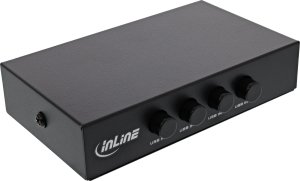 InLine InLine® USB 2.0 switch manual, USB-A device to 4 computers 1