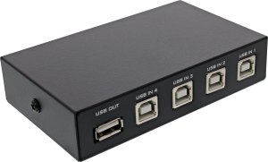 InLine InLine® USB 2.0 switch manual, USB-A device to 4 computers 2