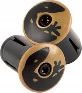 Lizard Skins Korki do kierownicy LIZARDSKINS Road Bar End Plugs - Vegas Gold para (NEW) 1