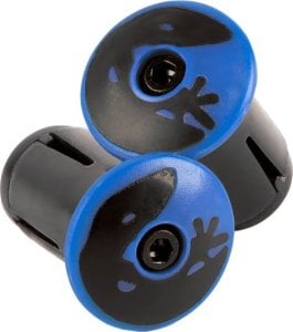 Lizard Skins Korki do kierownicy LIZARDSKINS Road Bar End Plugs - Cobalt Blue para (NEW) 1