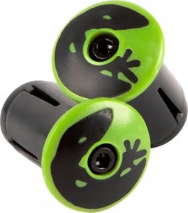 Lizard Skins Korki do kierownicy LIZARDSKINS Road Bar End Plugs - Hyper Green para (NEW) 1