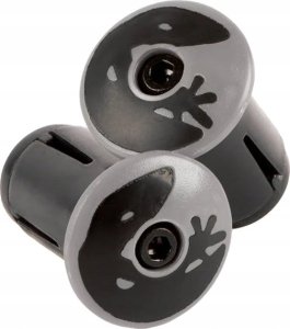 Lizard Skins Korki do kierownicy LIZARDSKINS Road Bar End Plugs - Cool Gray para (NEW) 1