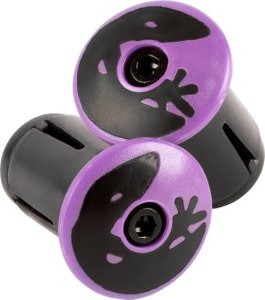 Lizard Skins Korki do kierownicy LIZARDSKINS Road Bar End Plugs - Violet Purple para (NEW) 1