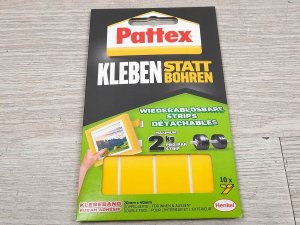 Pattex Pattex Kleben statt Bohren, Klebestrips, ablösbar, 10 ST 4