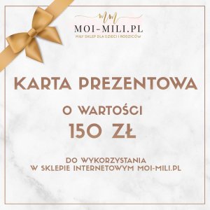 Polsirhurt Moi Mili - karta prezentowa o wartości 150 zł 1