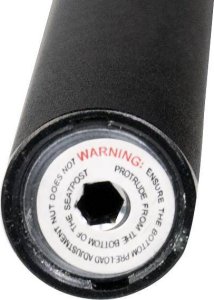 Accent Wspornik siodła amortyzowany Accent SP-05 MCU 27,2mm czarny 3