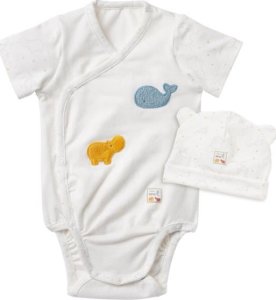 Fehn Zestaw - body i czapka, r. 50-56, z kolekcji: 2