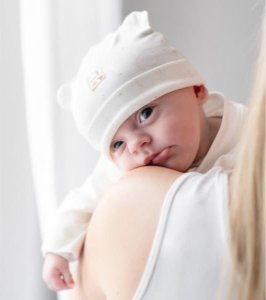 Fehn Zestaw - body i czapka, r. 50-56, z kolekcji: 5