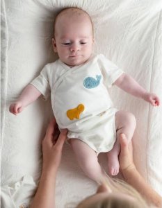 Fehn Zestaw - body i czapka, r. 50-56, z kolekcji: 6