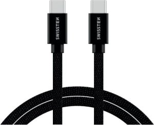 Kabel USB Swissten USB-C - USB-C 2 m Srebrny (891268273) 5
