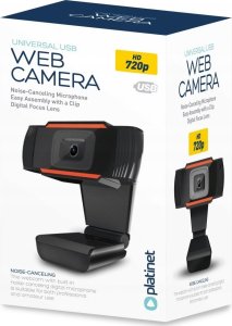 Kamera internetowa Platinet PLATINET WEB CAM KAMERKA INTERNETOWA 720P BUILT IN MIC [45490] 4