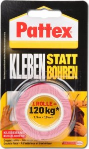 Pattex Pattex Kleben statt Bohren doppelseitiges Klebeband, Blister 3