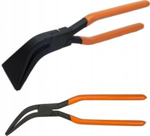 Techrebal Tin bending pliers, bent 45deg 2