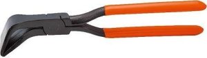 Techrebal Tin bending pliers, bent 45deg 5