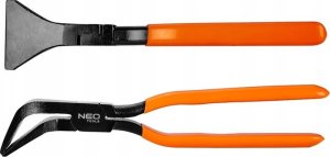 Techrebal Tin bending pliers, bent 45deg 7
