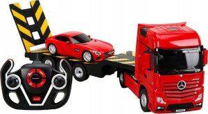 Rastar RASTAR truck with car RC Mercedes-Benz Actros Red/Yellow/Silver, 74940 1