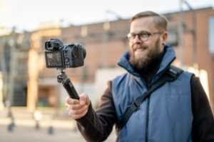 Statyw Fotopro Statyw Fotopro Vlogger Mini (SY-390 + P-1HX) - szary 14