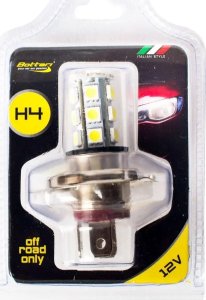 Sourcing H4 LED BULB 18SMD 5050 WHITE 1 PC 1