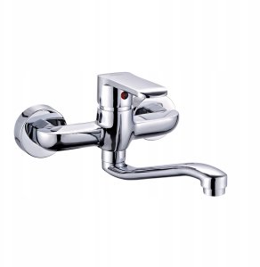 vidaXL BATERIA ZLEWOZMYWAK SC SIROS WYLEWKA 215 CM CHROM 16