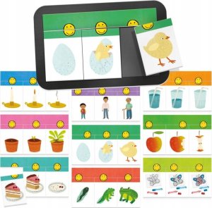 Headu *****HEADU Układanka Przed i po wiek 3-6 27033 2