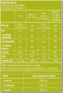 Bio Tech Biotech USA BCAA+B6 340tabs 1