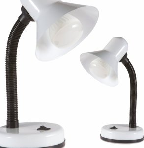 Lampka biurkowa Kobi Lampka biurkowa Śmieszek KX3087 biała KOBI 1
