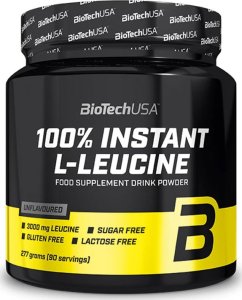 Bio Tech Biotech USA 100% Instant L-Leucine 277g Natural 1