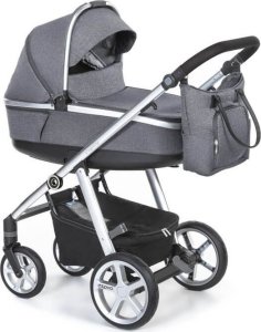 Wózek Espiro WÓZEK ESPIRO NEXT UP 17 MELANGE GRAPHITE STREET GEL 2