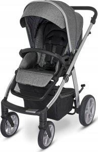 Wózek Espiro WÓZEK ESPIRO NEXT UP 17 MELANGE GRAPHITE STREET GEL 3