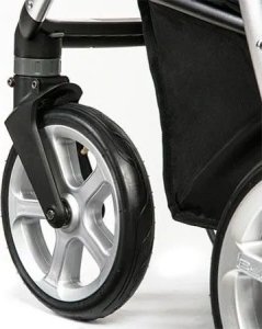 Wózek Espiro WÓZEK ESPIRO NEXT UP 17 MELANGE GRAPHITE STREET GEL 8