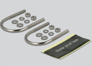 Antena Delock Antenna omnidirectional zewnętrzna biała N-Bu 8dBi 147cm 2