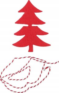 BaByliss Filcowa choinka czerwona 3